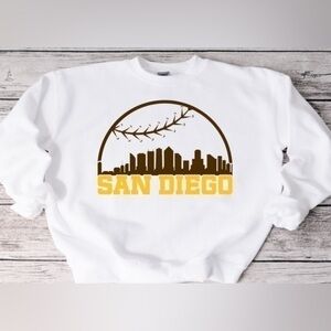 San Diego Padres Skyline Crewneck